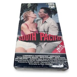 South‎ Pacific Betamax Tape Rodgers & Hammerstein CBS FOX Video 1984 Sealed New